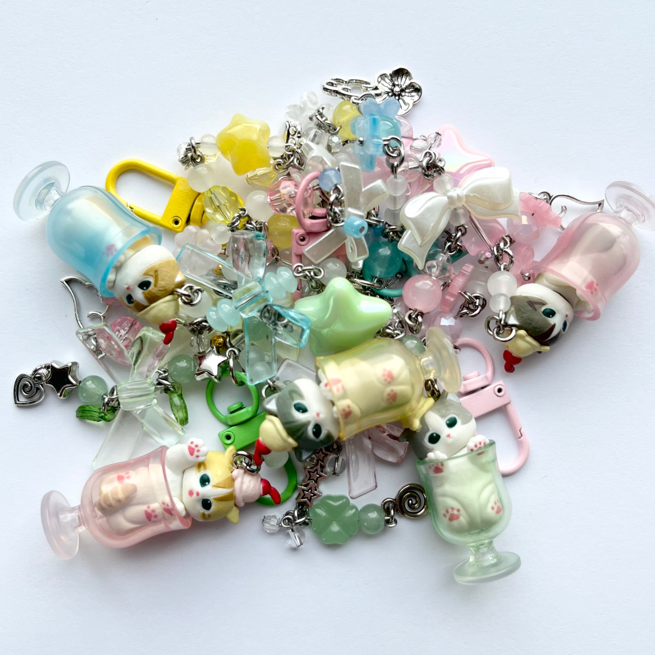 Breloczki z motywem kotków