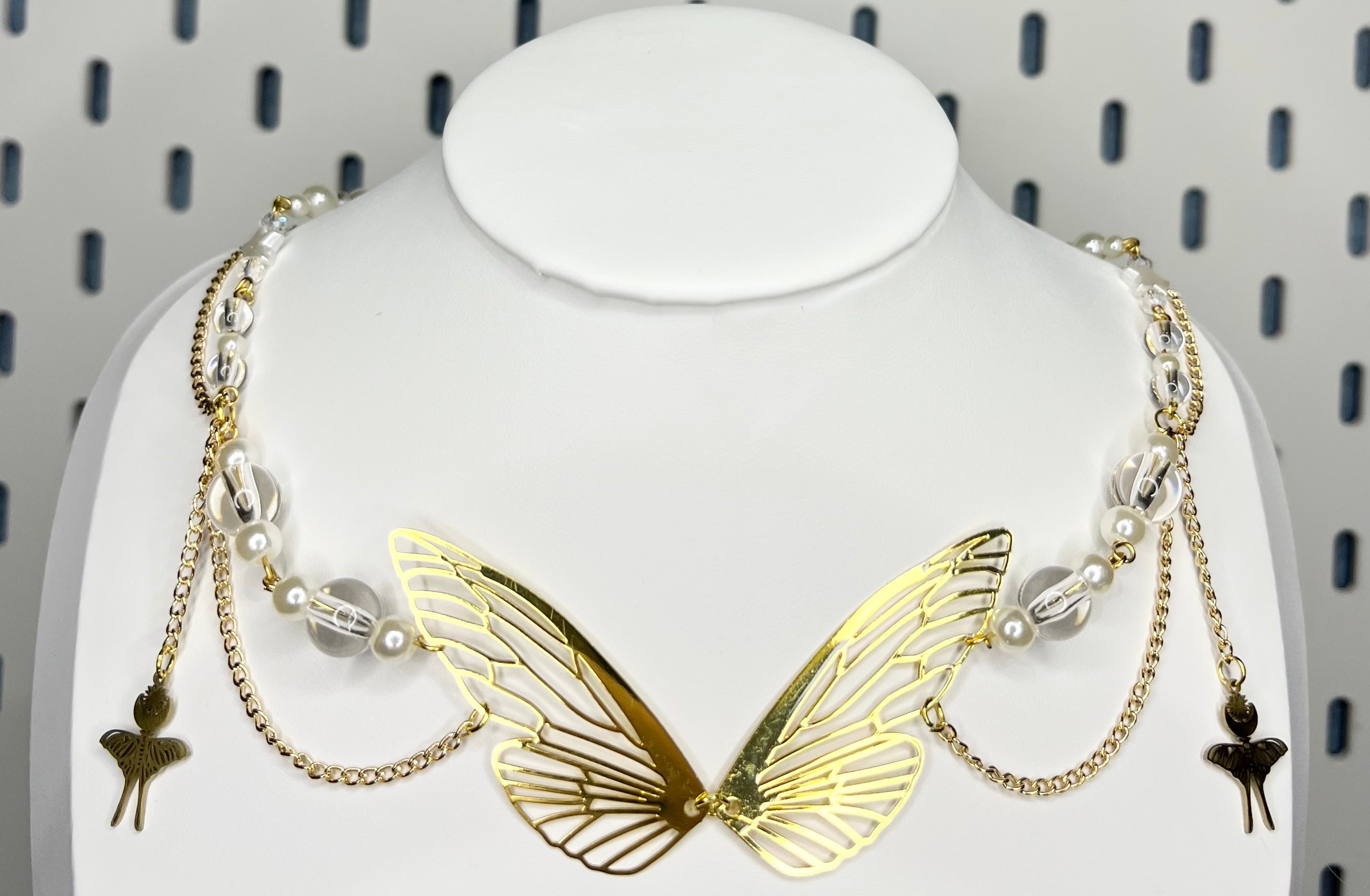 Zestaw Naszyjników z Motywem Motyli