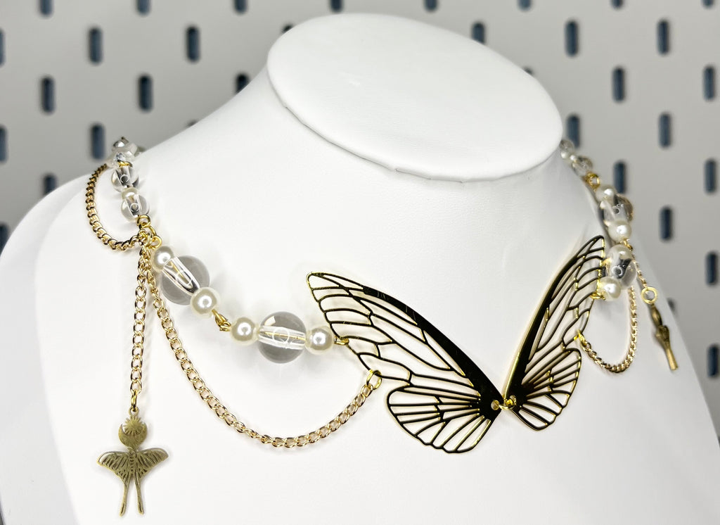 Zestaw Naszyjników z Motywem Motyli