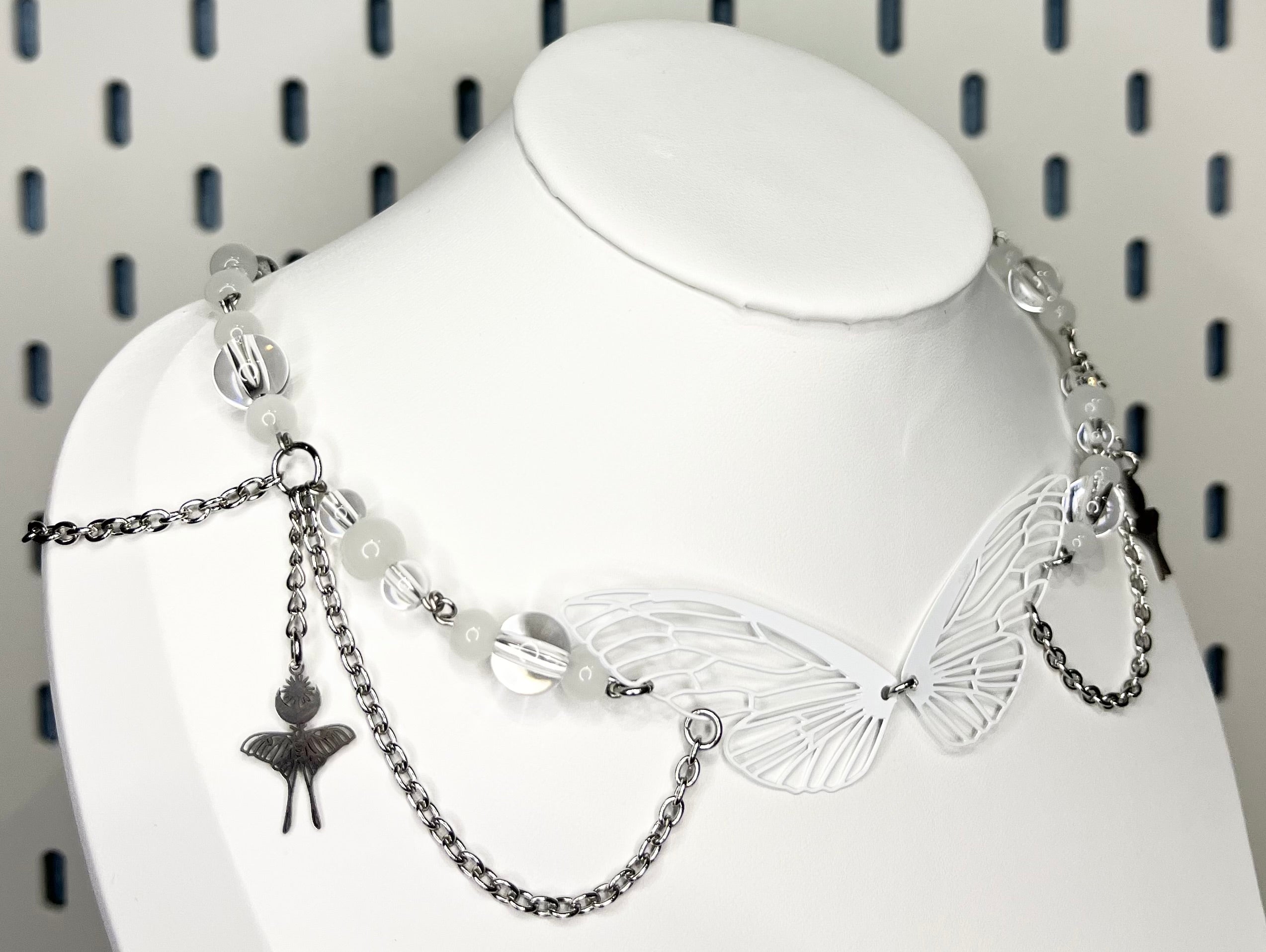 Zestaw Naszyjników z Motywem Motyli