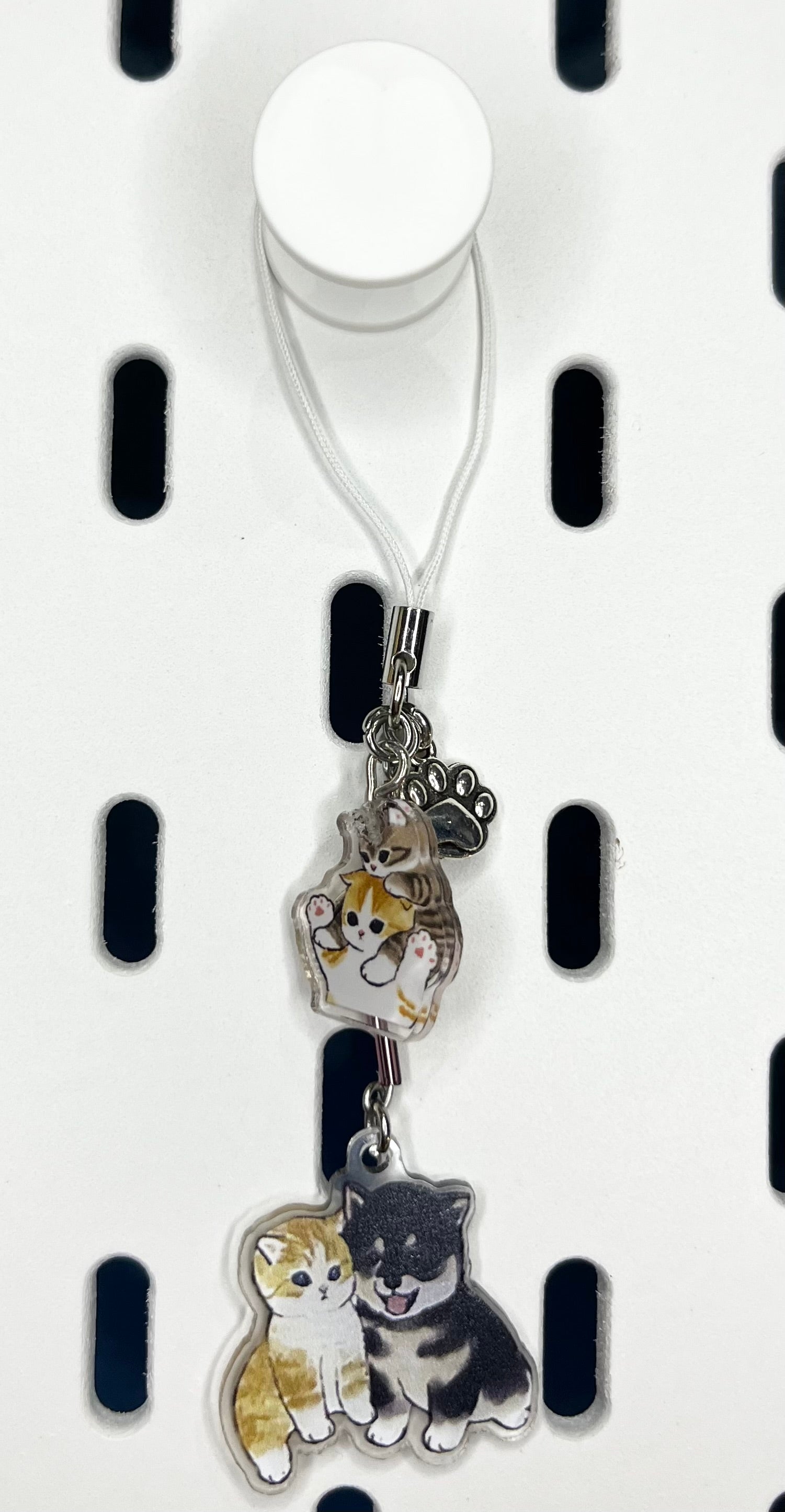 Zawieszki do telefonu - Kotki (płaskie)