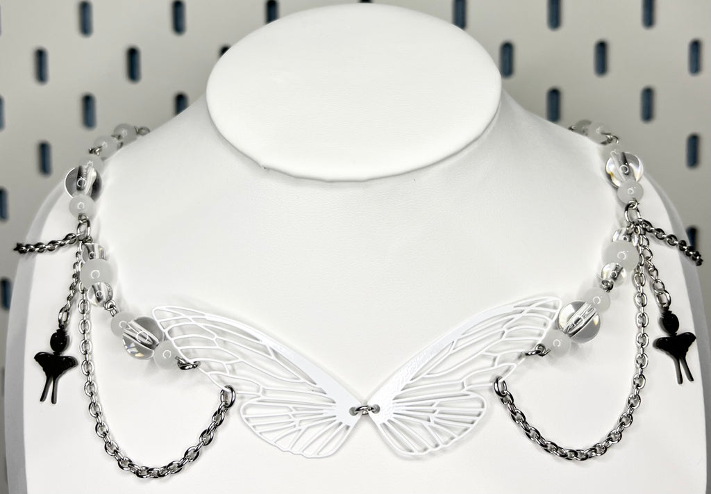 Zestaw Naszyjników z Motywem Motyli