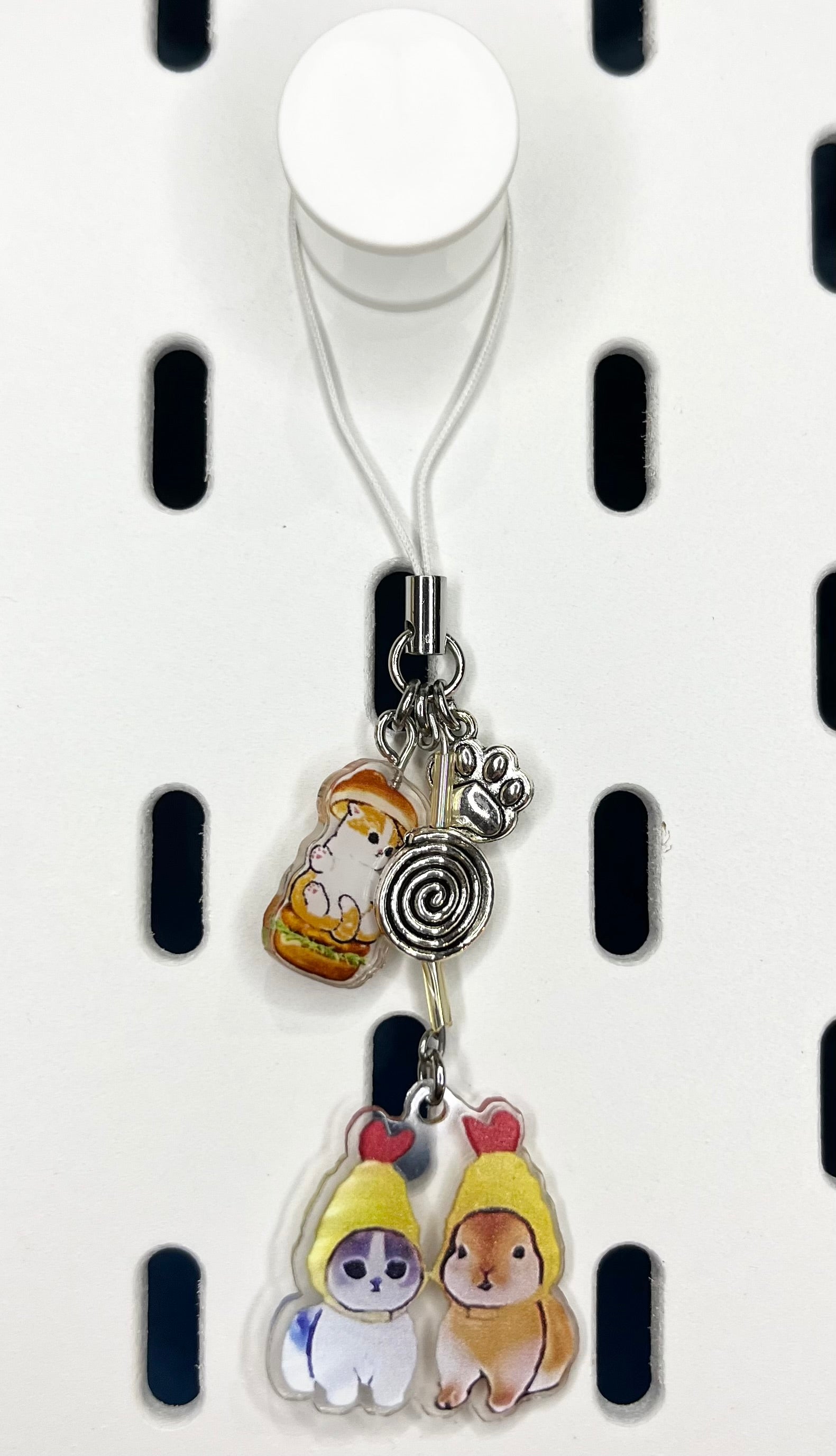 Zawieszki do telefonu - Kotki (płaskie)